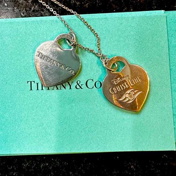 Tiffany & Co. Jewelry Tiffanys Disney Cruise Line Heart Necklace